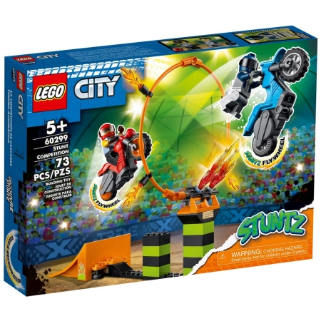LEGO City 60299 Stuntz Konkurs kaskaderski napęd